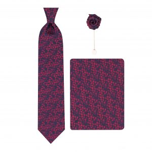 ست کراوات دستمال جیب گل کت مدل GF-PO328-BE