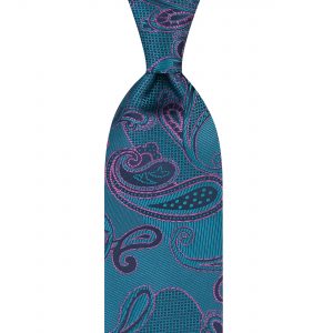 ست کراوات دستمال جیب گل کت مدل GF-PA355-BL